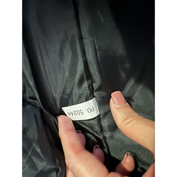 New Climate Concepts Pea Coat Adult Extra Large Black Warm Hiking Outdoor Men - Picture 3 of 9